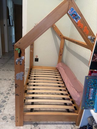 Cama nido de madera