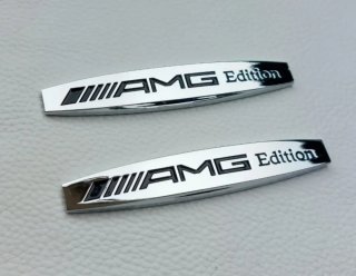 AMG Emblema Maletero y 2 Logos Laterales Mercedes