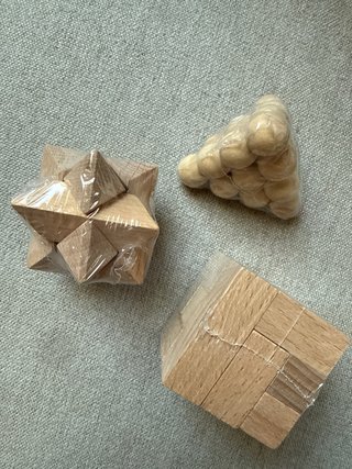 Juego de memoria de madera