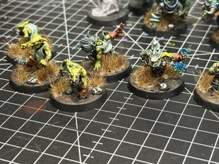 Equipo Blood Bowl Black Orcs Pintado