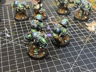 Equipo Blood Bowl Black Orcs Pintado