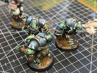 Equipo Blood Bowl Black Orcs Pintado