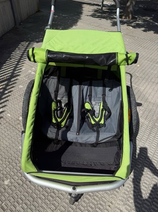 Carro doble Croozer para bicicleta