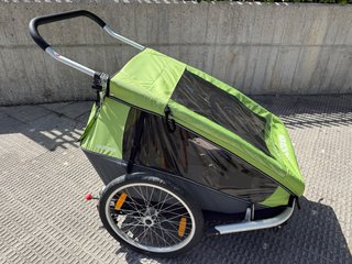 Carro doble Croozer para bicicleta