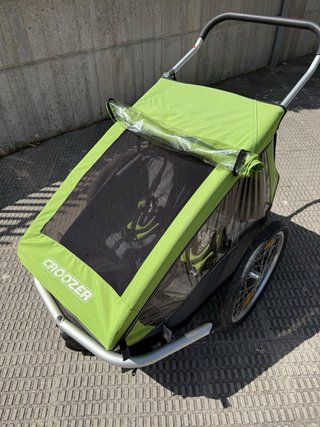 Carro doble Croozer para bicicleta