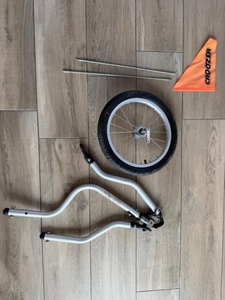 Carro doble Croozer para bicicleta