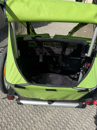 Carro doble Croozer para bicicleta