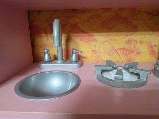 Cocina Infantil Madera KidKraft Rosa Vintage