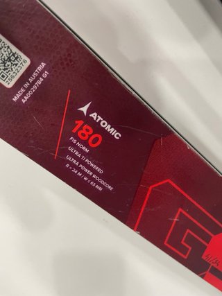 Sci Atomic Redster G9 Revoshock S 180cm