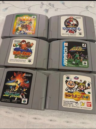 Lote 6 Juegos Nintendo 64