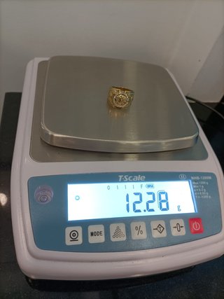 Anillo Sello -Versace- Oro 18k- 12,28gr
