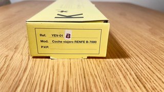 K*train YEV-01 B Coche viajeros RENFE B-7000 H0