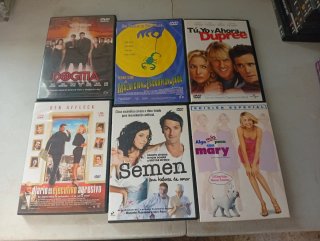Lote 6 Películas DVD Comedia/Romance