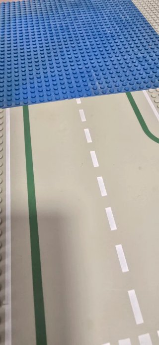 Placas Lego Carreteras y Césped Vintage