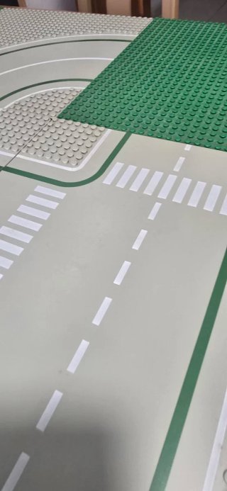 Placas Lego Carreteras y Césped Vintage