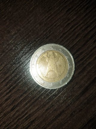 Moneda 2 Euros 2002 Alemania d