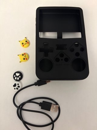Consola retro R36S (128 gb) + funda y accesorios