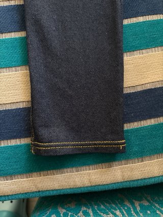Leggings tipo jeans azul grisáceo