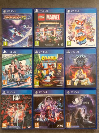 Juegos de PS4 (PlayStation 4) a 30 Euros cada uno