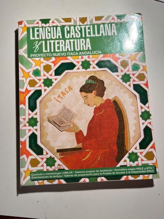 Libro lengua castellana y literatura. 1° Bach