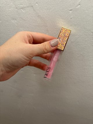 Brillo de labios VICCA rosa y dorado
