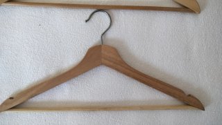 Perchas de Madera Natural (Pack 10)