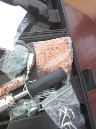 Pistola para abolladuras coche (kit completo)