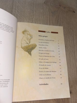 Mitos Griegos (cucaña)