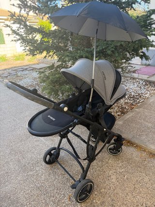 Silla de paseo Baby Monsters gris