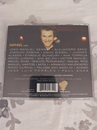 CD Raphael - 50 Años Después - Como Nuevo