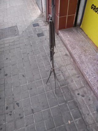 Atril para partituras de acero inoxidable