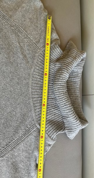 Jersey Calvin Klein Gris Cuello Alto