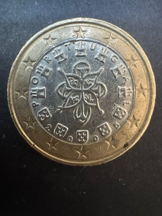 Moneda 1 Euro Portugal 2005