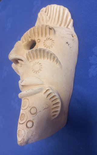 Máscara Decorativa Cerámica