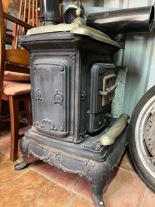 Chimenea Hierro Fundido Ornamental