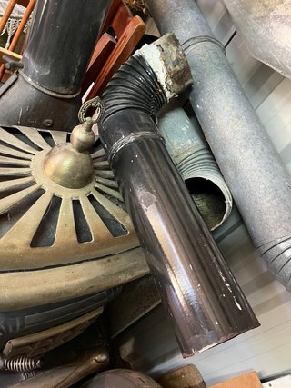 Chimenea Hierro Fundido Ornamental