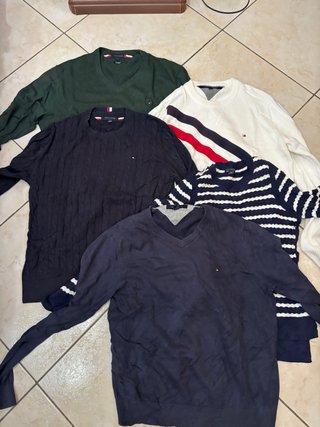Lotto 5 maglioni Tommy Hilfiger