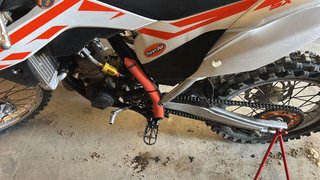 Moto Motocross KTM 85 SX