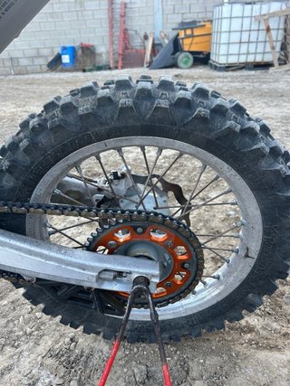 Moto Motocross KTM 85 SX