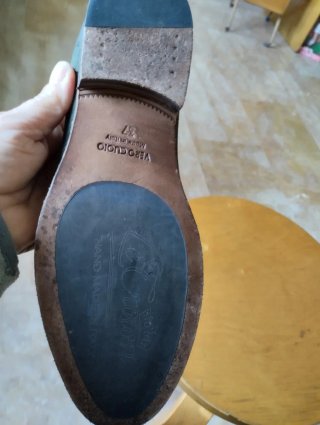 Scarpe Le Crown verde bosco n.37
