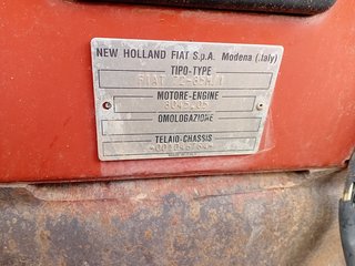 TRACTOR CADENAS NEW HOLLAND FD 72-85 con monomando