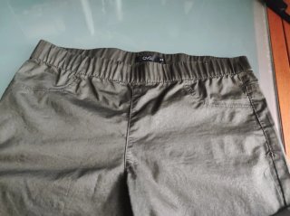 Pantaloni OVS verde fango motivo Paisley -