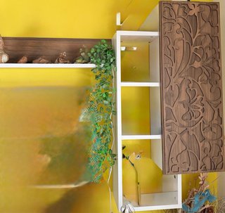 Conjunto mueble televisión.