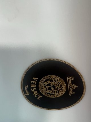 Florero Versace Medusa  Dorado