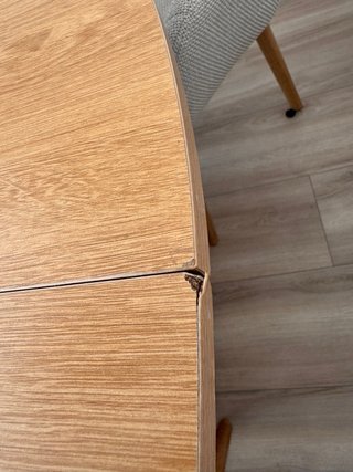Mesa Comedor Redonda Extensible Madera 110-200cm