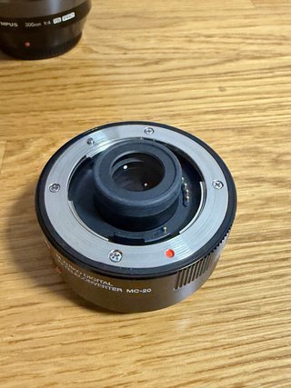 Olympus Zuiko 300mm f4 PRO + Teleconvertidor x2