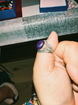 Anillo Amatista Plata 925
