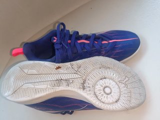 Zapatillas Futsal Puma Ultra Azul/Rosa Talla 34