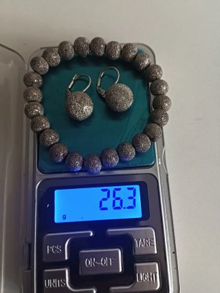 Pulsera y Pendientes Yanes Plata 925