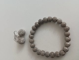 Pulsera y Pendientes Yanes Plata 925